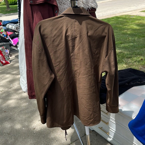 BROWN ZARA BUTTON DOWN - Picture 4 of 4